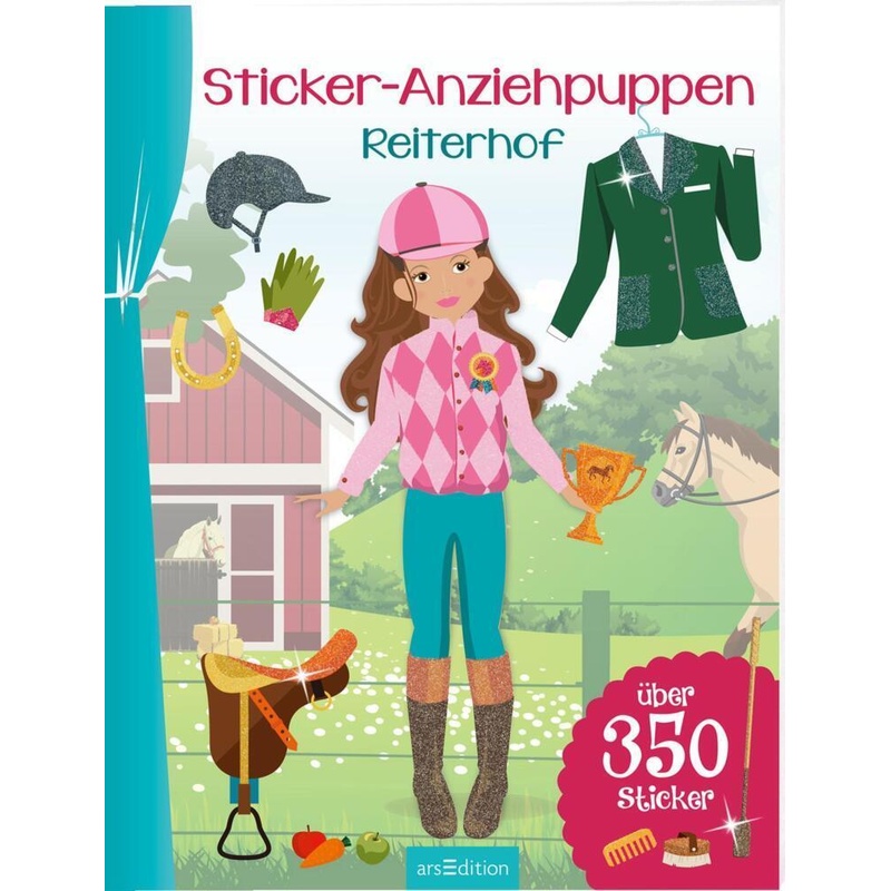 Sticker-Anziehpuppen - Reiterhof von ars edition