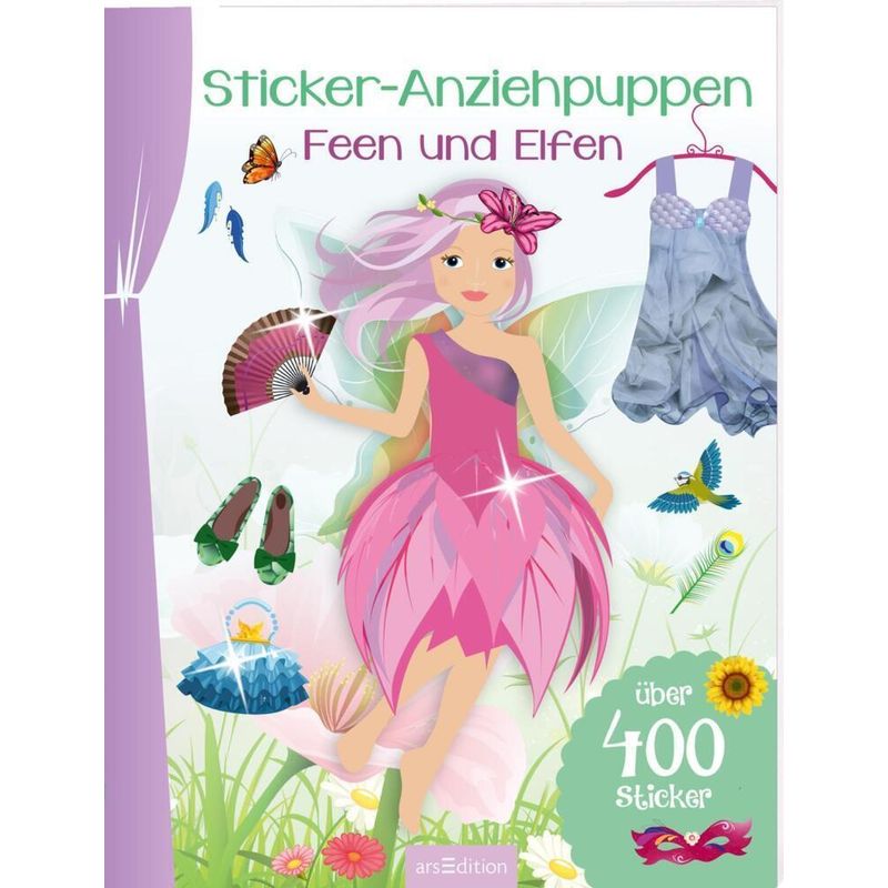 Sticker-Anziehpuppen - Feen und Elfen von ars edition