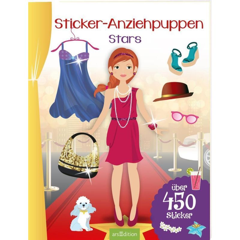 Sticker-Anziehpuppen - Stars von ars edition