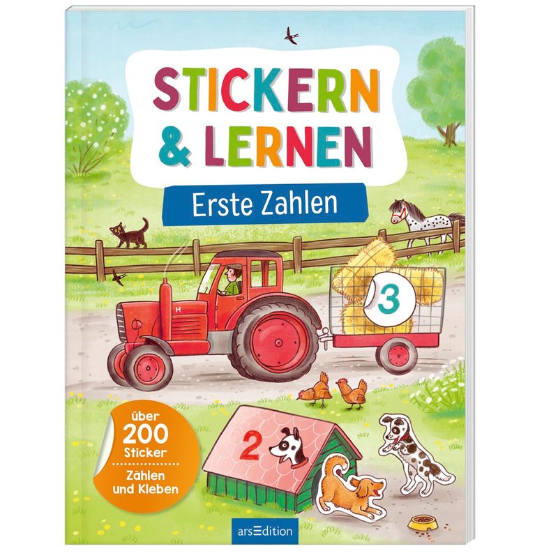Stickern & Lernen - Erste Zahlen von ars edition