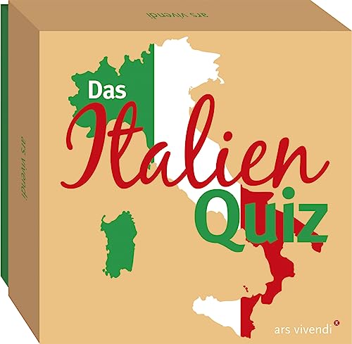 Das Italien-Quiz - Box mit 66 Spielkarten und Anleitung von ars vivendi