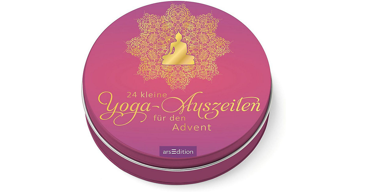 Buch - 24 kleine Yoga-Auszeiten den Advent  Kinder von arsEdition Verlag