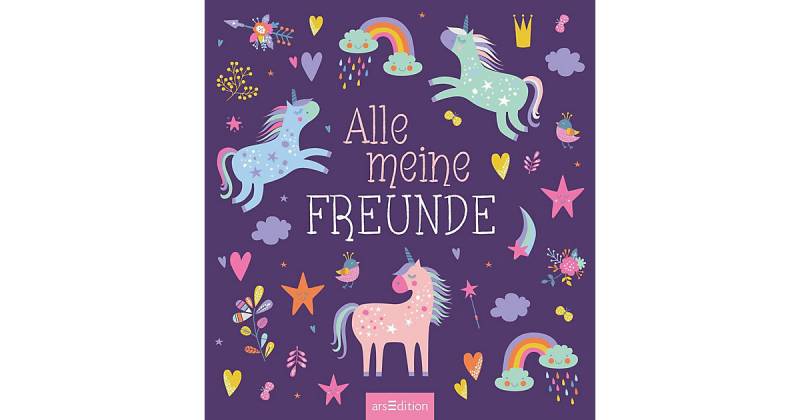 Buch - Alle meine Freunde - Einhorn von arsEdition Verlag