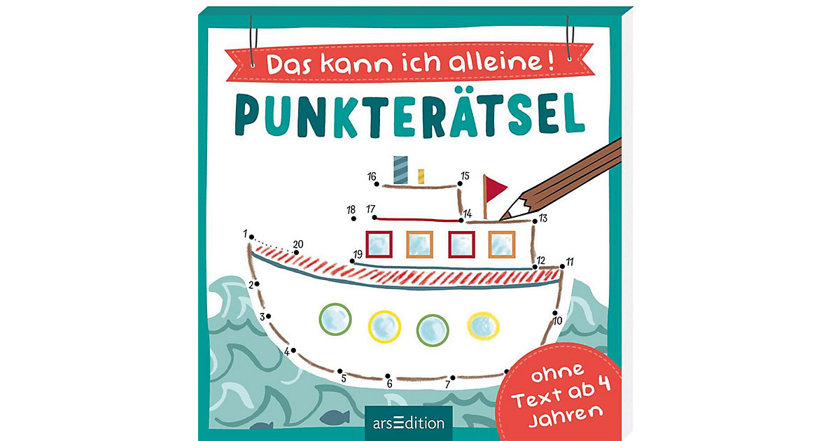 Buch - Das kann ich alleine! Punkterätsel Buch - Das kann ich alleine! Punkterätsel von arsEdition Verlag