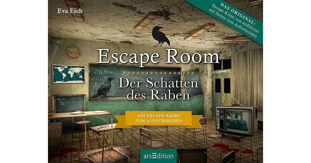 Buch - Escape Room. Der Schatten des Raben. Der neue Escape-Room-Thriller von Eva Eich Buch - Escape Room. Der Schatten des Raben. Der neue Escape-Room-Thriller von Eva Eich von arsEdition Verlag