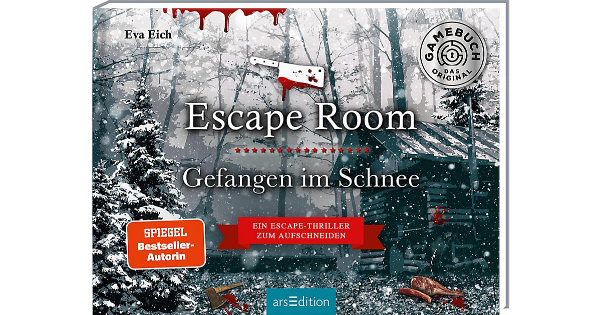 Buch - Escape Room. Gefangen im Schnee Buch - Escape Room. Gefangen im Schnee von arsEdition Verlag