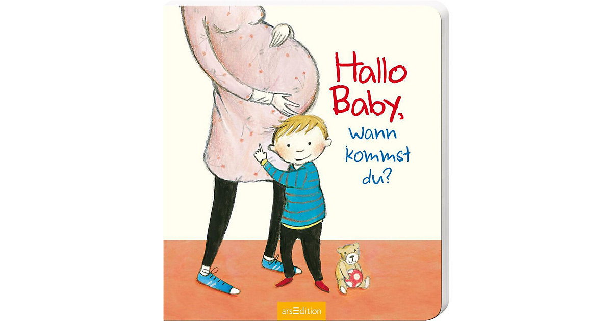 Buch - Hallo Baby, wann kommst du? von arsEdition Verlag
