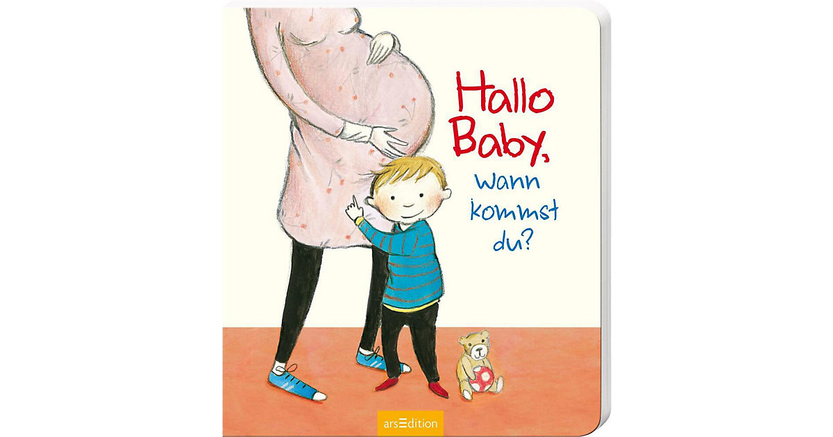 Buch - Hallo Baby, wann kommst du? Buch - Hallo Baby, wann kommst du? von arsEdition Verlag