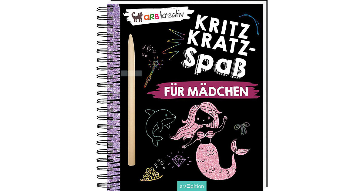 Buch - Kritzkratz-Spaß Mädchen Kinder Buch - Kritzkratz-Spaß Mädchen Kinder von arsEdition Verlag