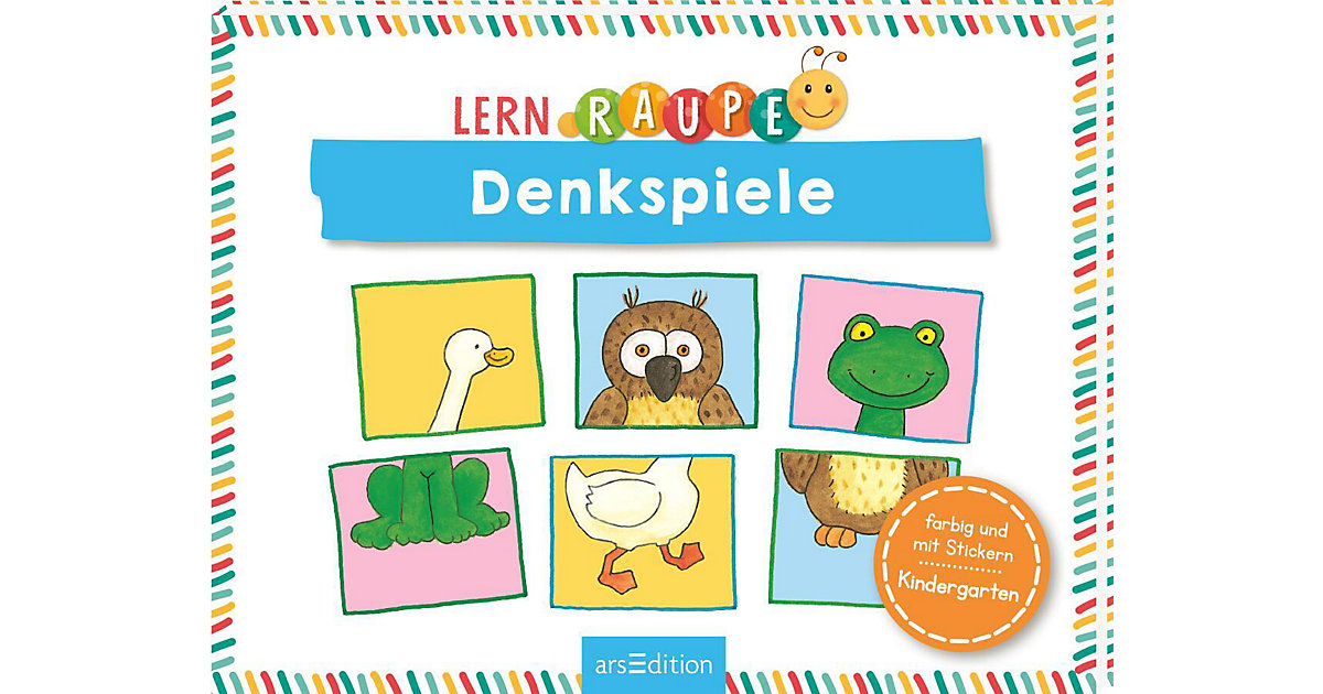 Buch - Lernraupe - Denkspiele von arsEdition Verlag