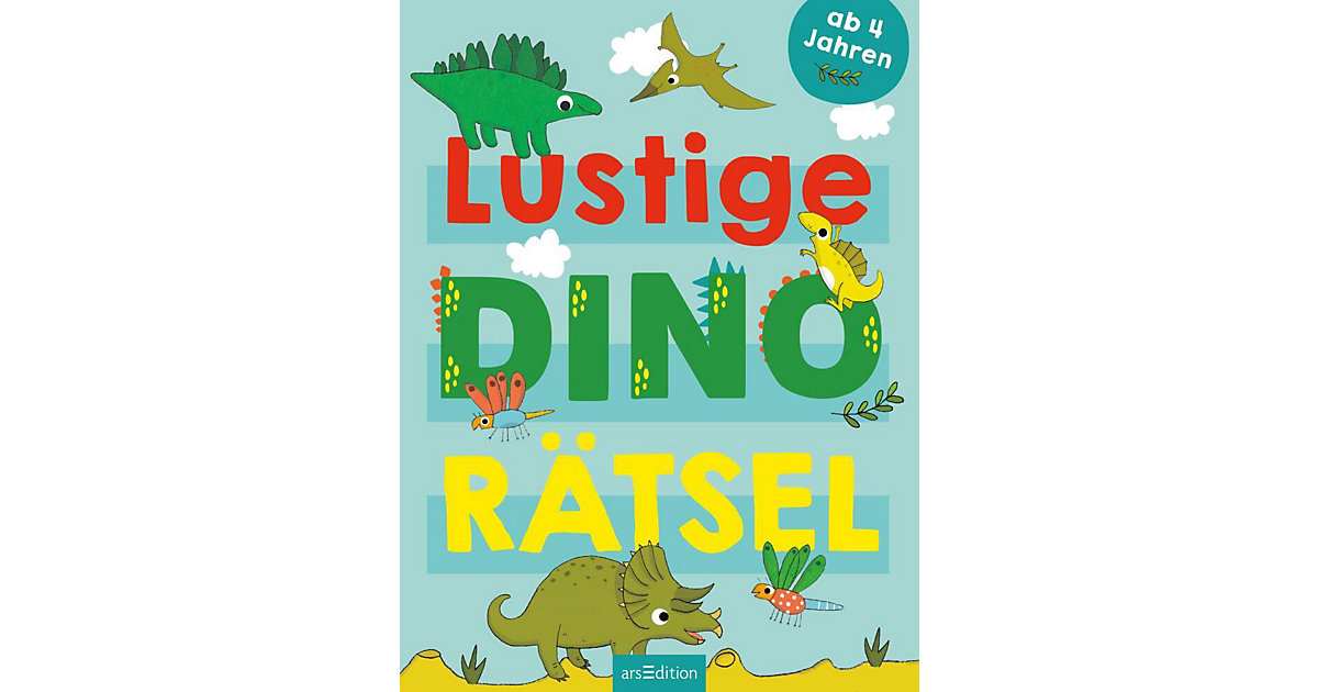 Buch - Lustige Dino-Rätsel Buch - Lustige Dino-Rätsel von arsEdition Verlag