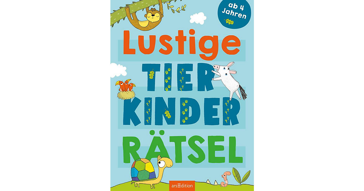 Buch - Lustige Tierkinder-Rätsel Buch - Lustige Tierkinder-Rätsel von arsEdition Verlag