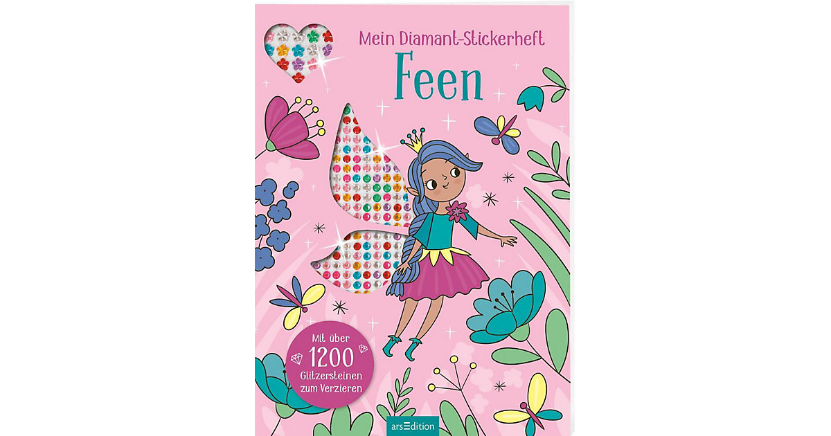 Buch - Mein Diamant-Stickerheft Feen Buch - Mein Diamant-Stickerheft Feen von arsEdition Verlag