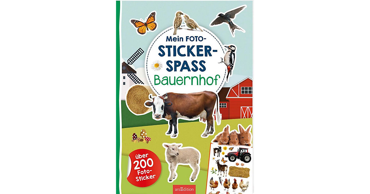Buch - Mein Foto-Stickerspaß - Bauernhof Buch - Mein Foto-Stickerspaß - Bauernhof von arsEdition Verlag