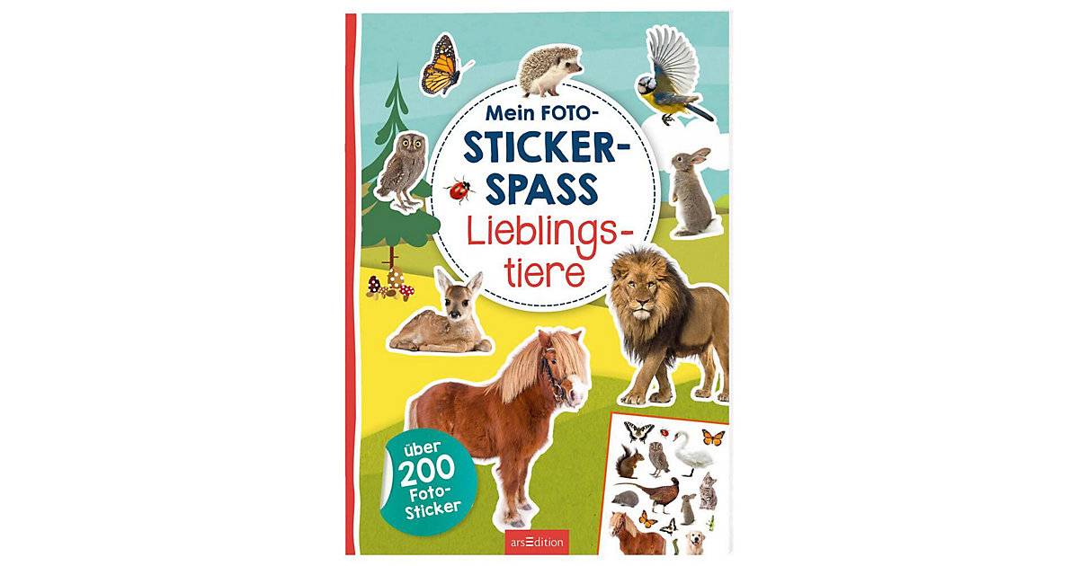Buch - Mein Foto-Stickerspaß - Lieblingstiere Buch - Mein Foto-Stickerspaß - Lieblingstiere von arsEdition Verlag