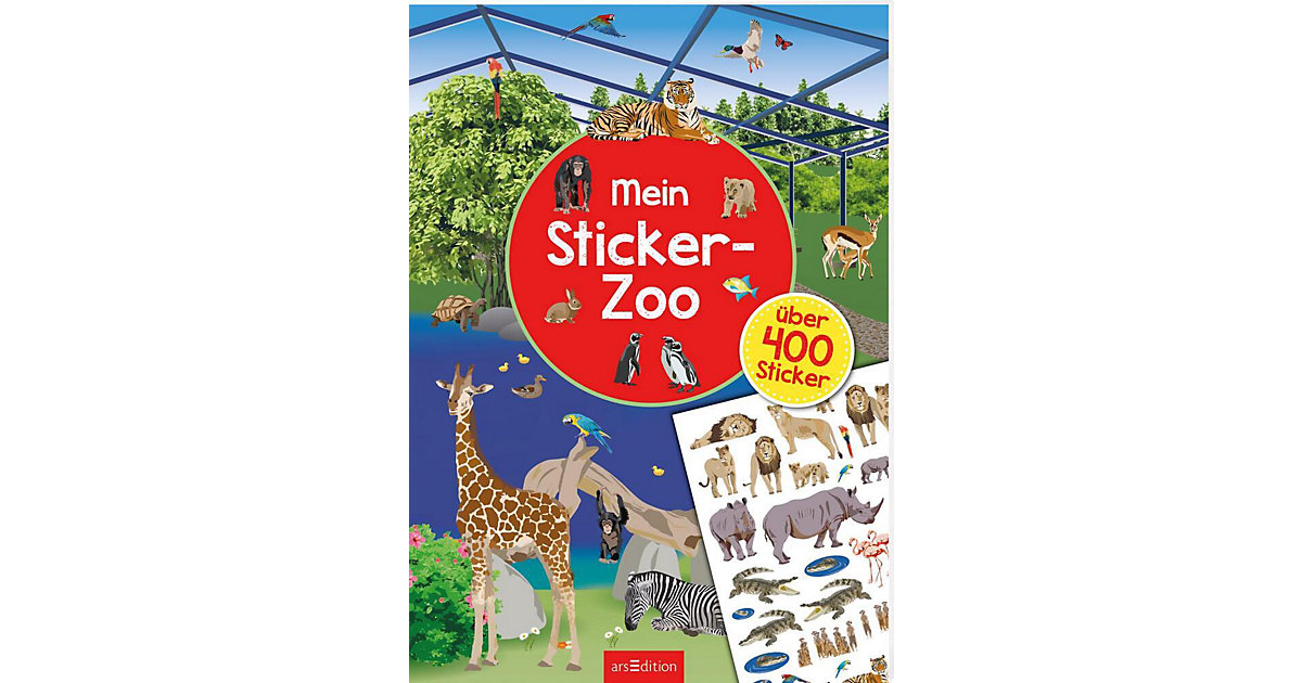 Buch - Mein Sticker-Zoo Buch - Mein Sticker-Zoo von arsEdition Verlag