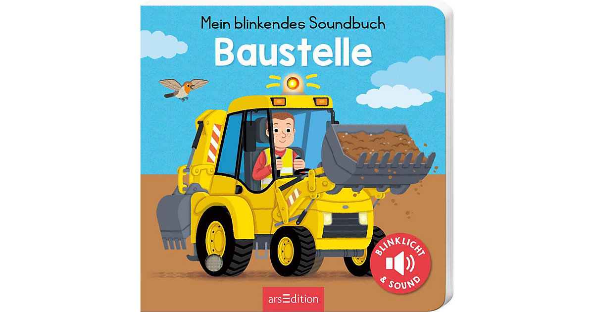 Buch - Mein blinkendes Soundbuch - Auf der Baustelle von arsEdition Verlag