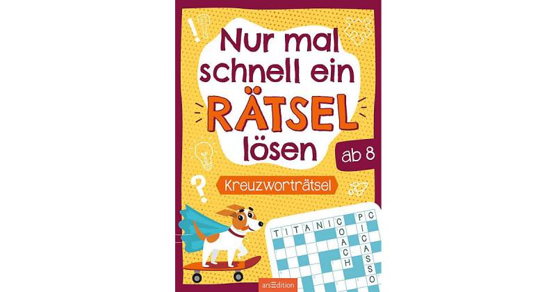 Buch - Nur mal schnell ein Rätsel lösen - Kreuzworträtsel von arsEdition Verlag