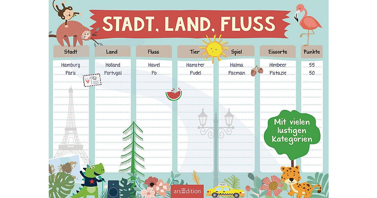 Stadt, Land, Fluss Stadt, Land, Fluss von arsEdition Verlag