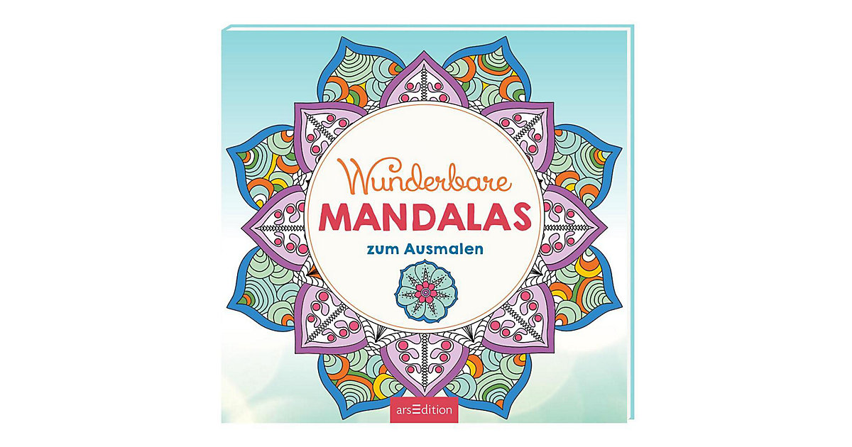 Buch - Wunderbare Mandalas zum Ausmalen Buch - Wunderbare Mandalas zum Ausmalen von arsEdition Verlag