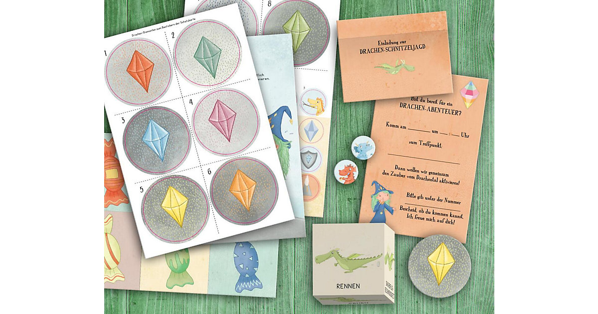 Drachen-Schnitzeljagd ab 4 Jahren Drachen-Schnitzeljagd ab 4 Jahren von arsEdition Verlag