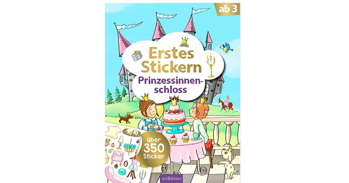 Erstes Stickern Prinzessinnenschloss Erstes Stickern Prinzessinnenschloss von arsEdition Verlag