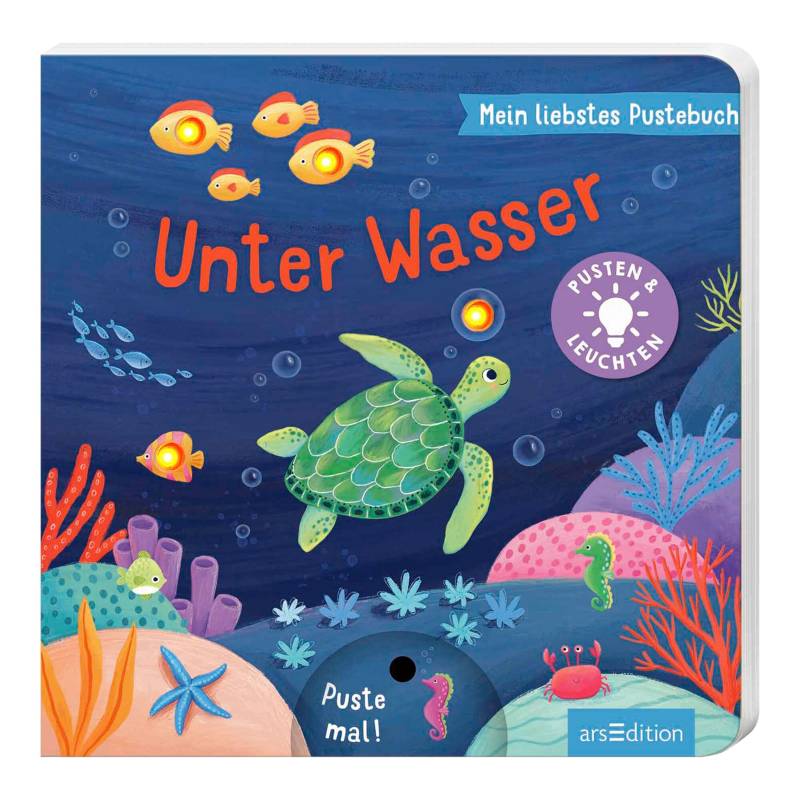 Arsedition Mein liebstes Pustebuch - Unter Wasser Arsedition Mein liebstes Pustebuch - Unter Wasser von arsEdition