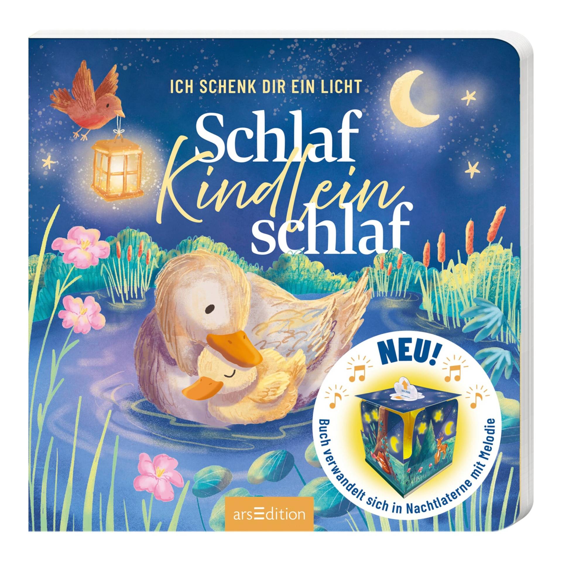 Arsedition Nachtlicht-Buch Ich schenk Dir ein Licht - Schlaf, Kindlein, schlaf Arsedition Nachtlicht-Buch Ich schenk Dir ein Licht - Schlaf, Kindlein, schlaf von arsEdition