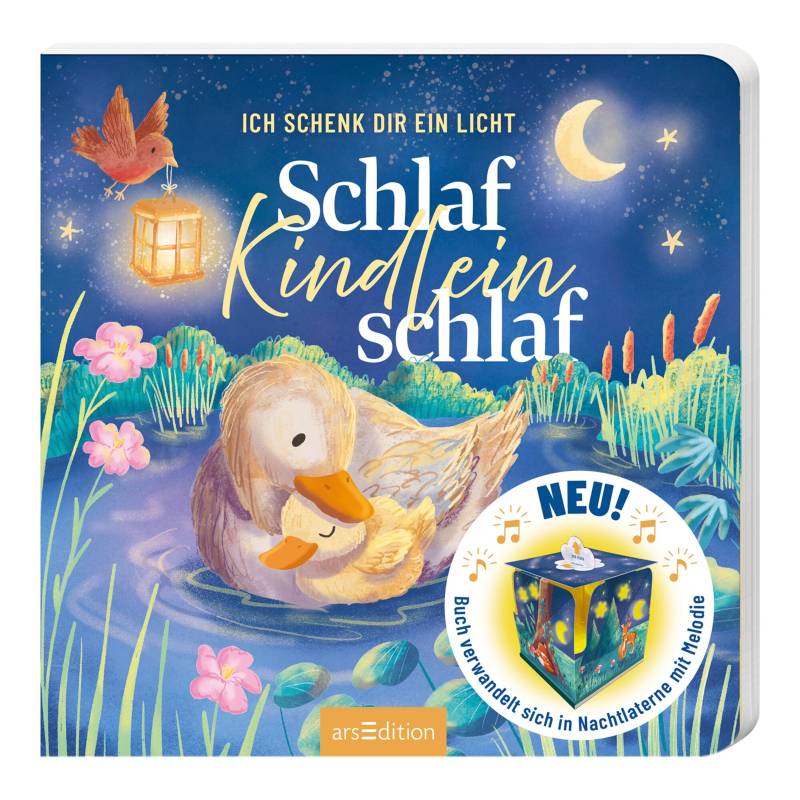 Arsedition Nachtlicht-Buch Ich schenk Dir ein Licht - Schlaf, Kindlein, schlaf Arsedition Nachtlicht-Buch Ich schenk Dir ein Licht - Schlaf, Kindlein, schlaf von arsEdition