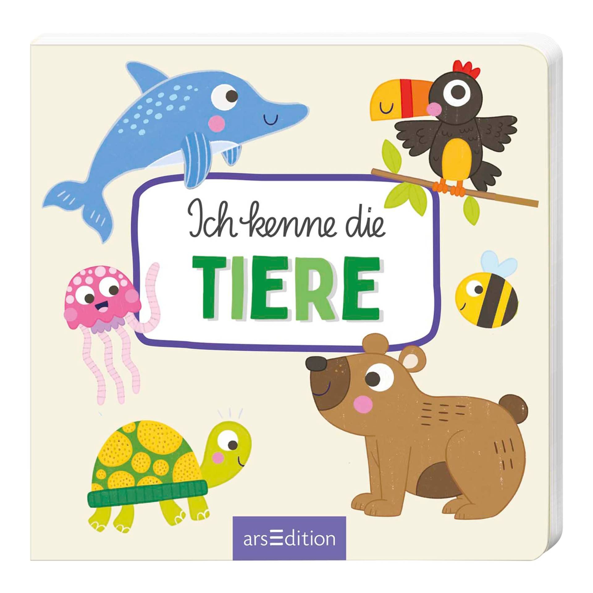 Arsedition Pappbilderbuch Ich kenne die Tiere Arsedition Pappbilderbuch Ich kenne die Tiere von arsEdition