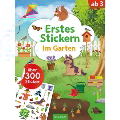 arsEdition Erstes Stickern – Im Garten von ArsEdition
