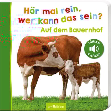 arsEdition Hör mal rein, wer kann das sein? – Auf dem Bauernhof von ArsEdition