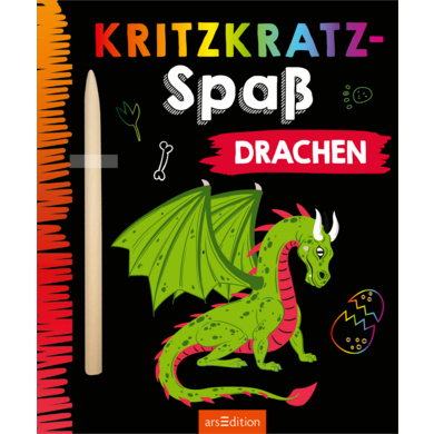 arsEdition Kritzkratz-Spaß Drachen von ArsEdition