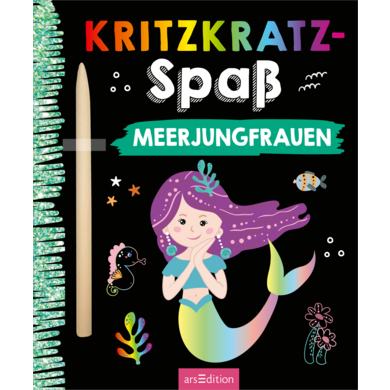 arsEdition Kritzkratz-Spaß Meerjungfrauen von ArsEdition