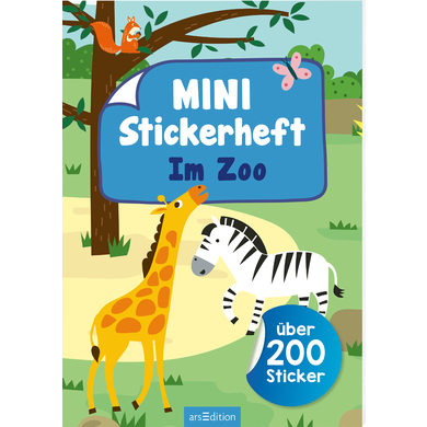 arsEdition MINI-Stickerheft Im Zoo von arsEdition
