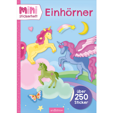 arsEdition MINI-Stickerheft – Einhörner von ArsEdition