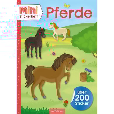 arsEdition MINI-Stickerheft – Pferde von ArsEdition
