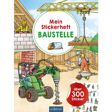 arsEdition Mein Stickerheft Baustelle von ArsEdition