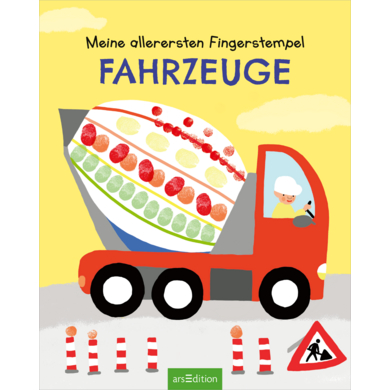 arsEdition Meine allerersten Fingerstempel Fahrzeuge von ArsEdition