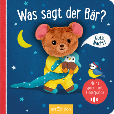 arsEdition Meine sprechende Fingerpuppe: Was sagt der Bär? von ArsEdition