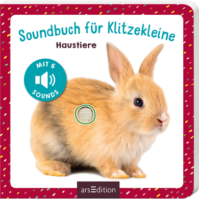 arsEdition Soundbuch für Klitzekleine – Haustiere von arsEdition