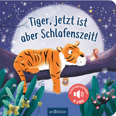 arsEdition Tiger, jetzt ist aber Schlafenszeit! arsEdition Tiger, jetzt ist aber Schlafenszeit! von ArsEdition