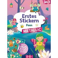 Erstes Stickern Metallic – Feen von arsedition