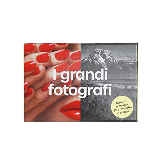 Art&design24 Die großen Fotografen Memory-Spiel 50 Karten mit ikonischen Bildern von berühmten Fotografen, Spiel zum Trainieren des fotografischen Gedächtnisses Art&design24 Die großen Fotografen Memory-Spiel 50 Karten mit ikonischen Bildern von berühmten Fotografen, Spiel zum Trainieren des fotografischen Gedächtnisses von art & design 24