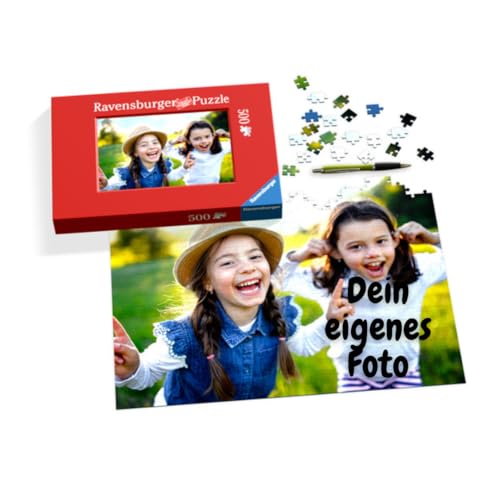 Ravensburger Puzzle mit 500 Teilen und eigenem Foto - Dein Bild als Puzzle - Puzzle selbst gestalten - personalisierbares Geschenk von Pixum Ravensburger Puzzle mit 500 Teilen und eigenem Foto - Dein Bild als Puzzle - Puzzle selbst gestalten - personalisierbares Geschenk von Pixum von artboxONE