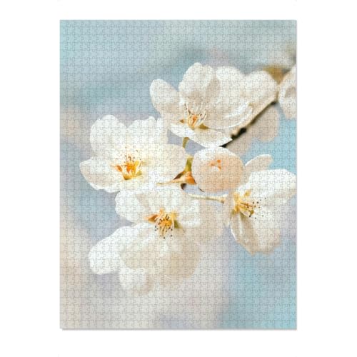 artboxONE-Puzzle M (266 Teile) Natur Bloom Wildly - Puzzle kirschblüte frühlingsmotiv kirschbaum von artboxONE