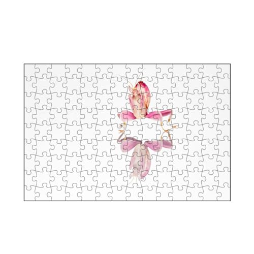 artboxONE-Puzzle S (112 Teile) Tiere Eine Orchideen Gottesanbeterin von artboxONE