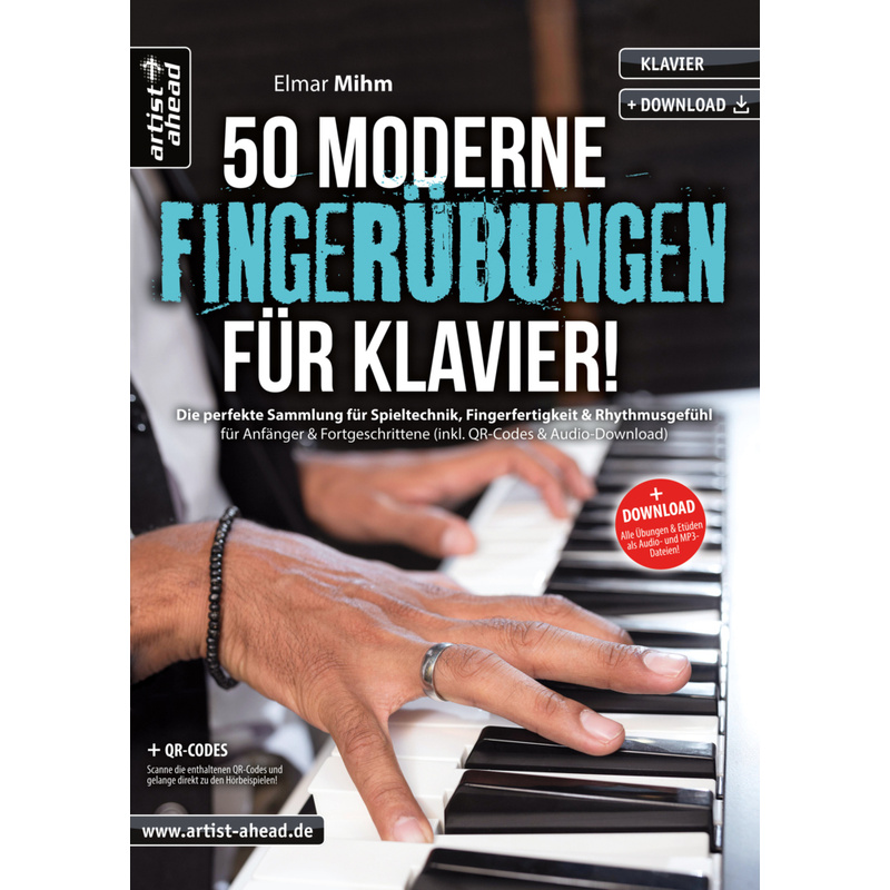 50 moderne Fingerübungen für Klavier! von artist ahead