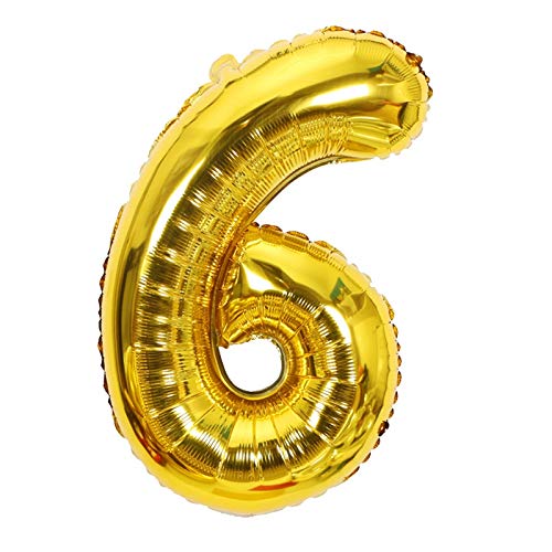 asdfs 2.5Ft Alles Gute zum Geburtstag Braucht Folienballons Party oder Hochzeits Dekoration Party Große Goldene Zahl Ballons-6 von asdfs