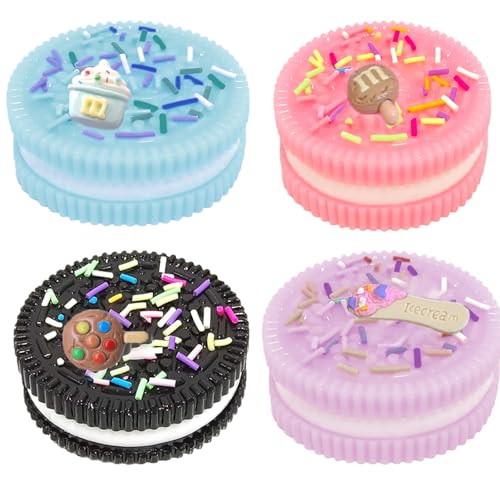 4 PCS Taba Squishy Toys, Kuscheltiere, Fufu Plüschtiere, Cookies Squishy-Spielzeug, Fidget Squeeze Toy Adorable für Erwachsene, Stress Relief Novelty für Angst Spielzeug für Autismus 4 PCS Taba Squishy Toys, Kuscheltiere, Fufu Plüschtiere, Cookies Squishy-Spielzeug, Fidget Squeeze Toy Adorable für Erwachsene, Stress Relief Novelty für Angst Spielzeug für Autismus von atibi